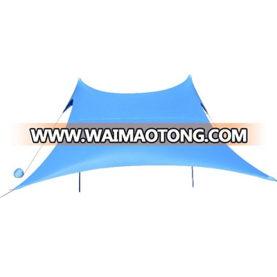 Snow blue elastic material foil tarpaulin roll tarp